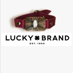 BOGO Lucky Brand leather boho bracelet
